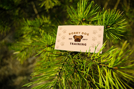 Business Card - Dobby Dog, a Business Card Template by Brandspark Mini