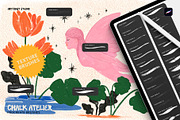 Chalk Atelier Procreate Brushes, a Brush Add-On by Spasibenko Art (Thumbnail 4 of 7)