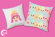 Easter Egg Clipart, Emoji, AMB-1168, an Illustration by AMBillustrations (Thumbnail 4 of 5)
