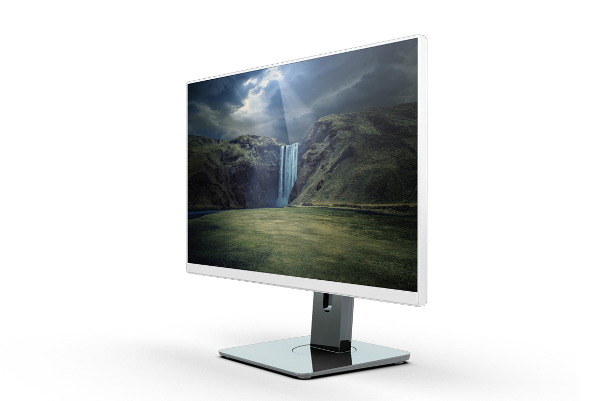 Monitor U2414h Mockup, a Product Mockup by PixelMockup (Photo 11 of 14)