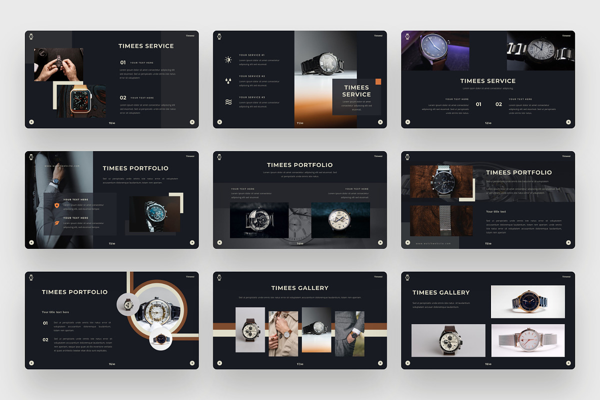 TIMEES - Watch Keynote template, a Presentation Template by BeadyLab (Photo 3 of 6)