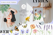 Pastel Flowers Botanical collection, a Decorative Illustration by AnnaTkachi (Thumbnail 2 of 7)