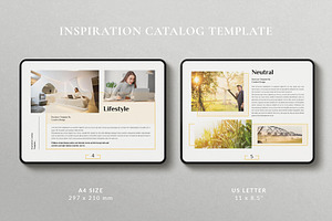 Catalog Template Landscape