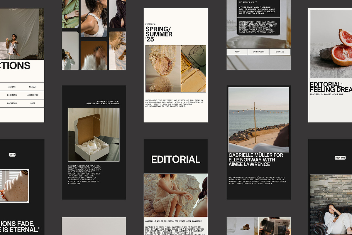 Editorial Instagram Story Templates, a Social Media Template by Moscovita Studio (Photo 7 of 10)