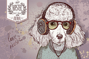 Hipster Animals - Set 1