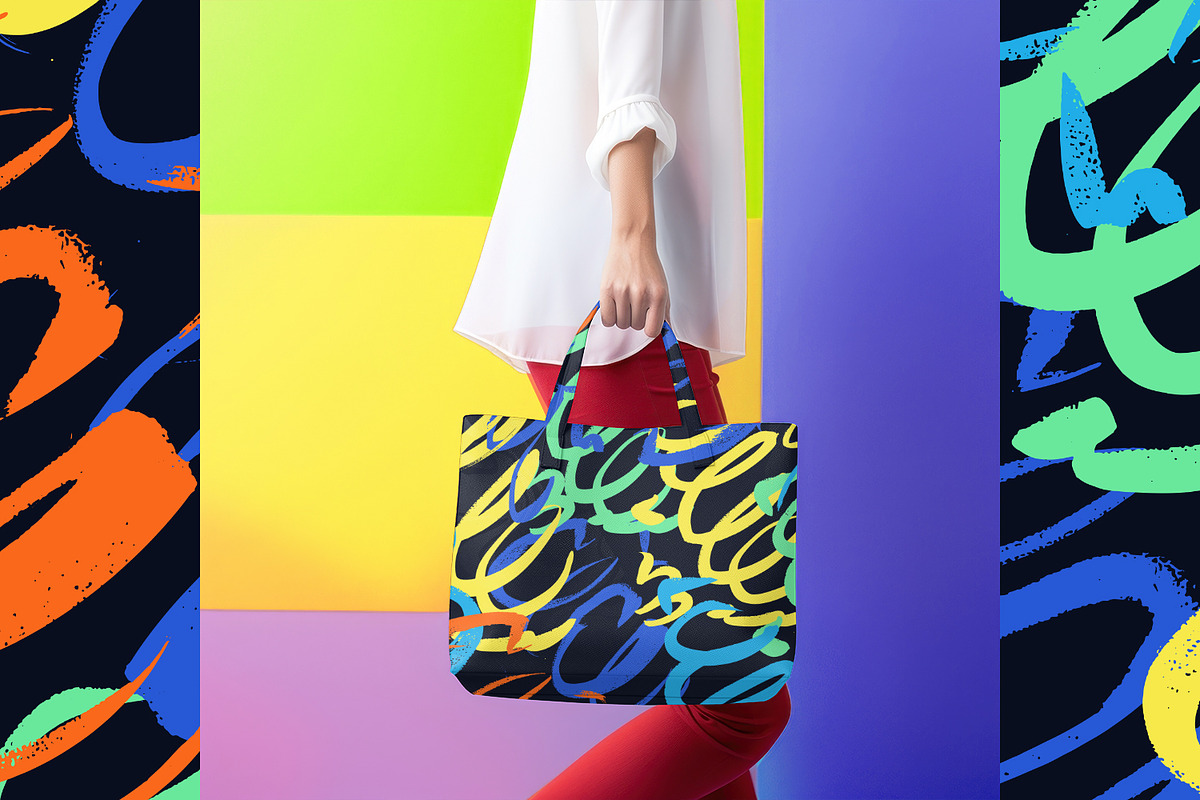 Colorful Loops, a Pattern Graphic by MalyskaStudio (Photo 3 of 11)