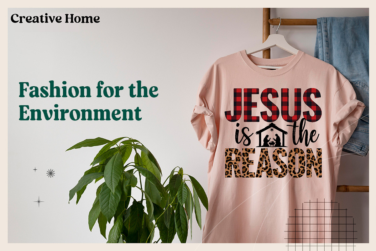 Jesus Is the Reason SVG PNG, an Illustration by CrexoraLab (Photo 3 of 4)