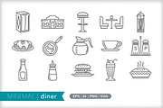 Food 10-pack icon bundle, an Outline Icon by Picture Window (Thumbnail 8 of 12)