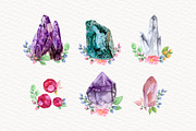 Crystalline. Crystals & Gemstones, an Illustration by Katya Zlobina (Thumbnail 12 of 17)