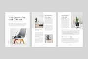 Ebook | MS Word & Indesign, a Magazine Template by Leaflove (Thumbnail 4 of 10)
