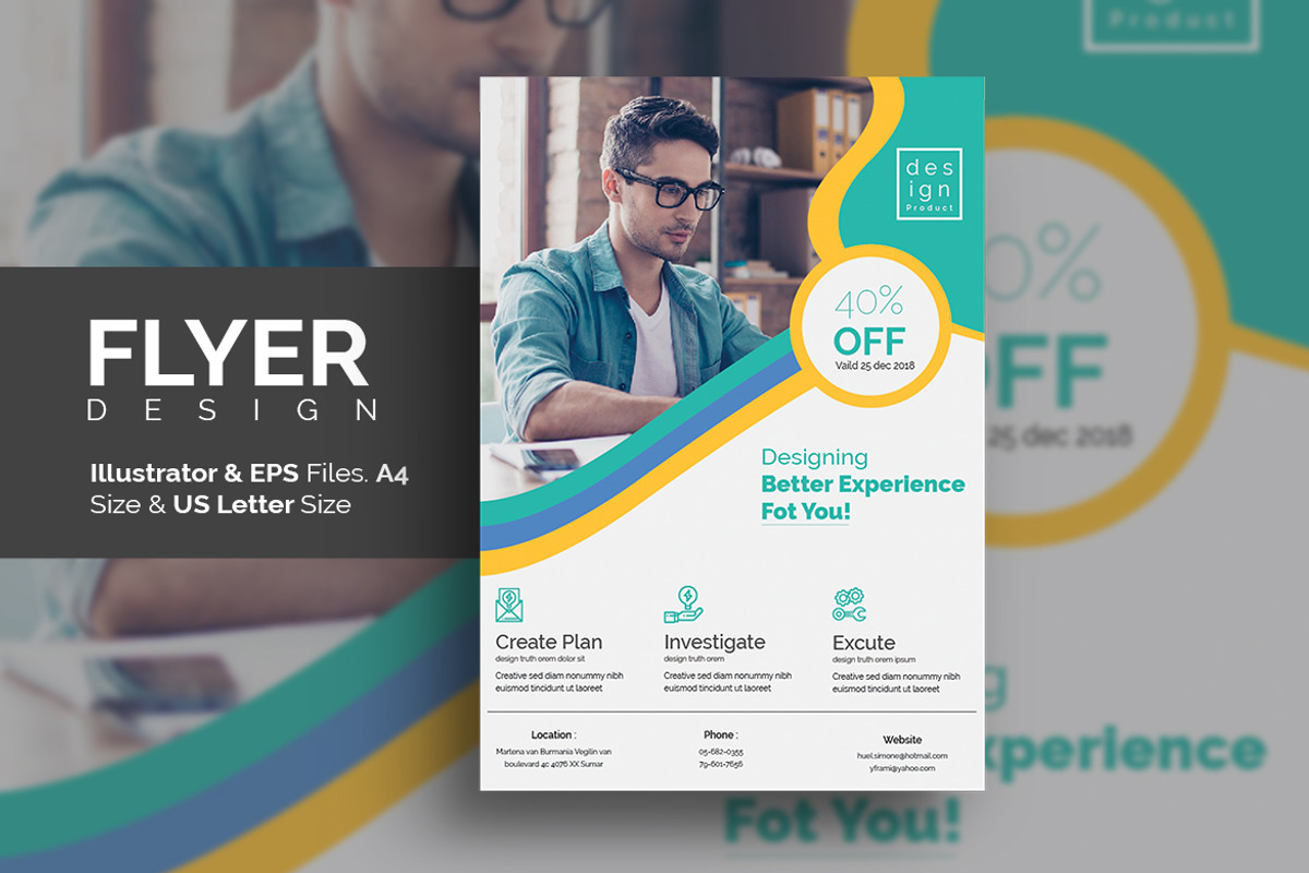 Flyer, a Flyer Template by Addaxx (Photo 1 of 2)