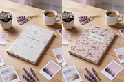 Hardcover Book on Wooden Table Mocku, a Product Mockup by TatiMockup (Thumbnail 3 of 3)