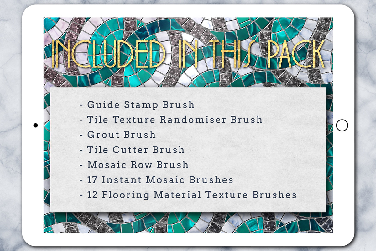 You Can Fauxsaic in Procreate, a Brush Add-On by UPROOT (Photo 2 of 8)