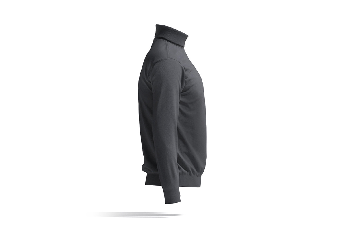 Black Turtleneck Sweater 3D Model, an Object 3D Model by rebrandy (Photo 5 of 10)