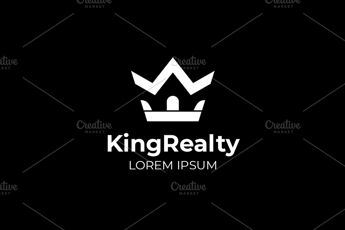 King Crown Real Estate Logo, a Branding & Logo Template by bvcreates (Photo 6 of 6)