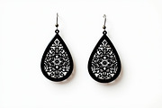 Leaf Earring Silhouette Bundle, a Pattern Graphic by jahid234 (Thumbnail 12 of 13)
