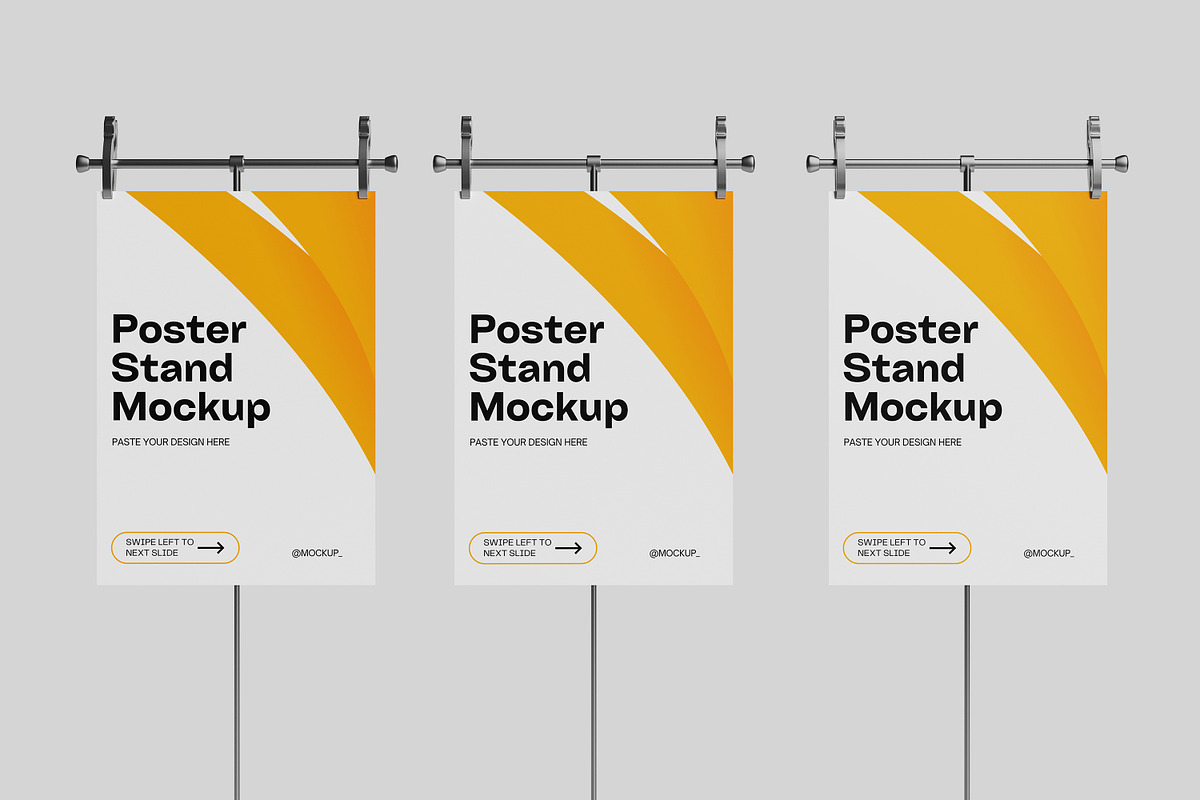 Stand Poster Mockup, a Product Mockup by AnasStudio (Photo 4 of 4)