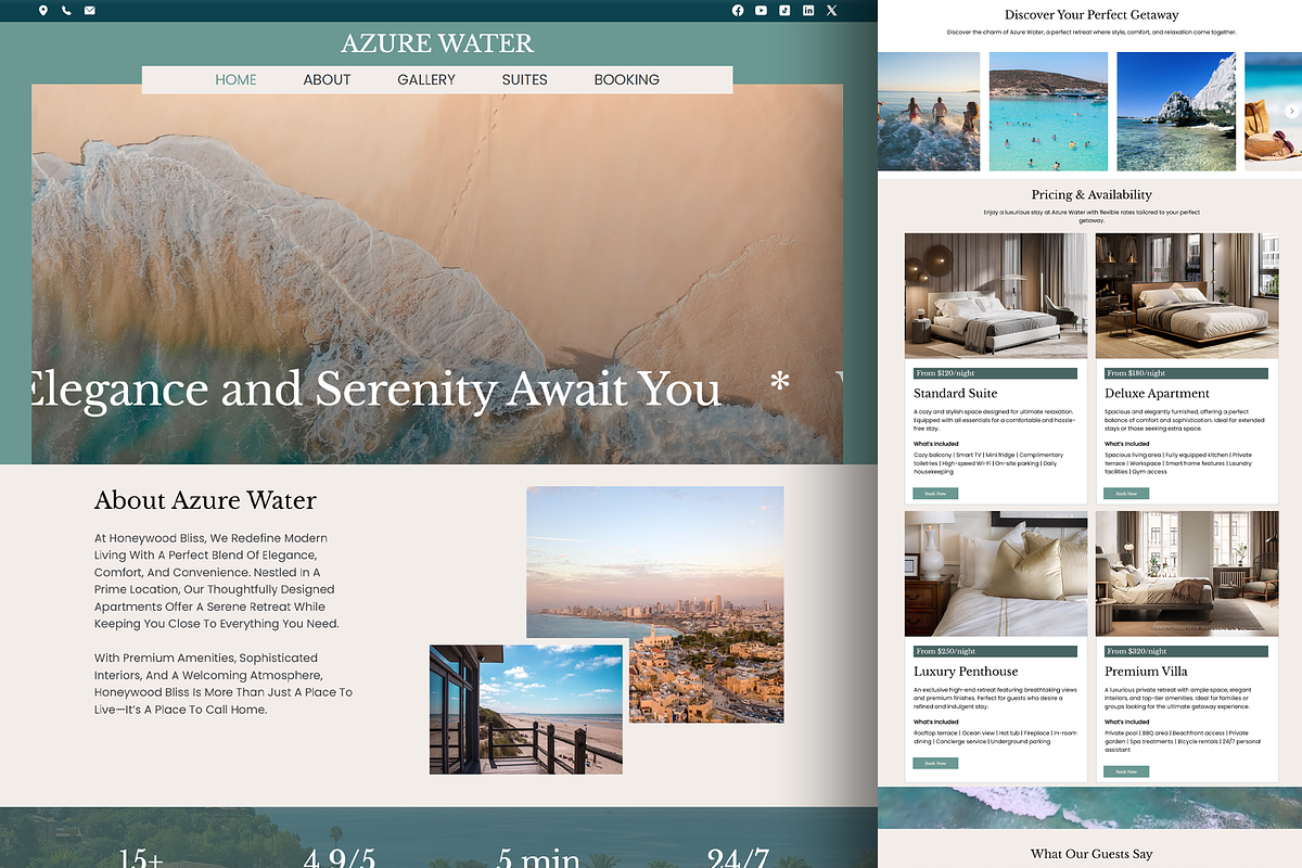Travel - Wix Studio Website, a Wix Template by Kitteeh (Photo 3 of 22)