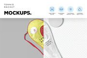 Tennis Racket Mockups, a Product Mockup by megostudi0 (Thumbnail 4 of 7)