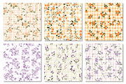 Floral Gingham Seamless Pattern, a Pattern Graphic by Dream Creation (Thumbnail 2 of 7)