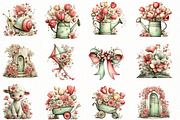 Whimsical Spring Clipart, an Illustration by Designworld (Thumbnail 2 of 8)