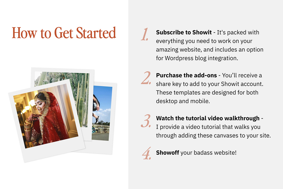 Showit Addons - 8 Polaroid Canvases, a Websites & App Template by Amanda Pena Design (Photo 5 of 6)