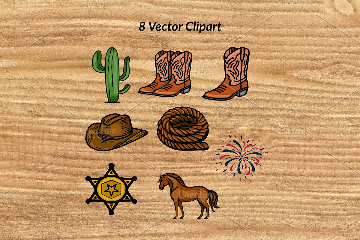 Wild West Adventure, a Pattern Graphic by Elatedowl (Photo 4 of 13)