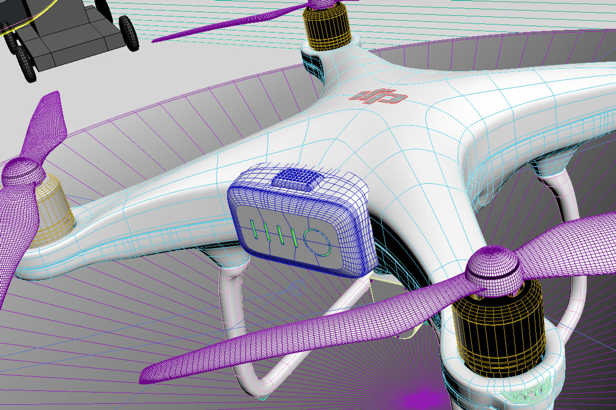 dji phantom 4, a Cars & Vehicle 3D Model by arapps3d (Photo 9 of 16)