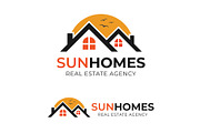 Real Estate Homes logo, a Branding & Logo Template by Design Box (Thumbnail 1 of 2)