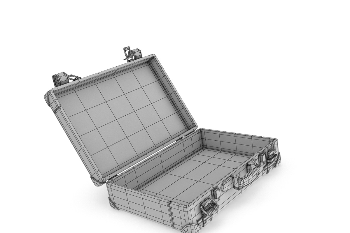 Suitcase, an Object 3D Model by Tedi Permana (Photo 5 of 12)