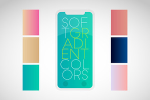 36 Soft Gradient Colors