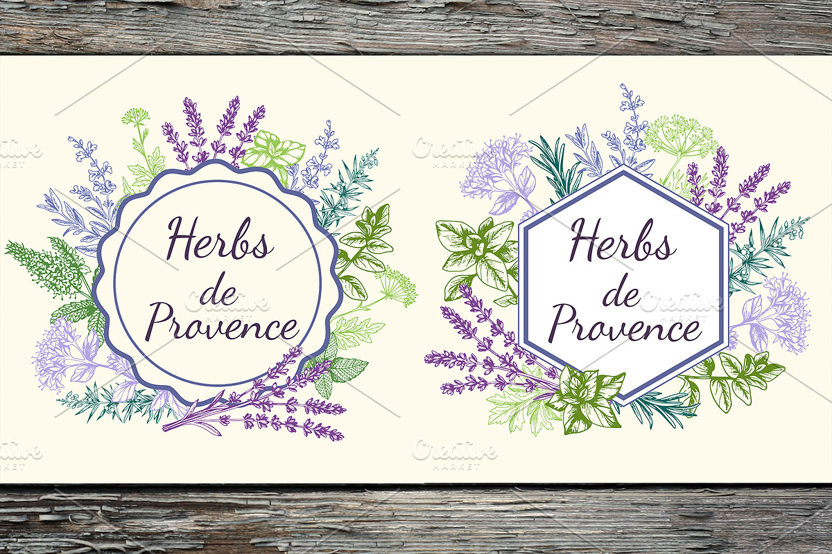 Vintage Provencal Herbs., a Food Illustration by Artspace (Photo 4 of 4)