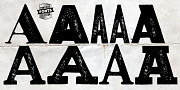 Vintage Fonts Collection, a Sans Serif Font by GRIN3 (Nowak) (Thumbnail 3 of 8)