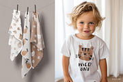 Boho Nursery Clipart and Patterns, an Illustration by Point and Poem (Thumbnail 5 of 8)