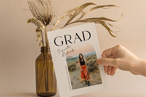 Graduation Card PSD Canva G356