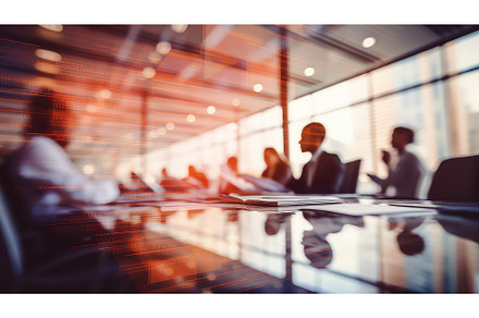office blurry business background ai, a Background Photo by pikepicture