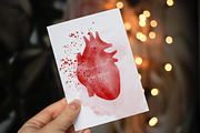 Valentine's Day Card Template, a Card Template by Anastasia Timosch (Thumbnail 3 of 5)