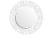 Winter Vector Round Frame With, a Decorative Illustration by FineArtStudio (Thumbnail 1 of 3)