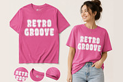 Double Groovy - Retro Font, a Sans Serif Font by Limited.studio (Thumbnail 2 of 5)