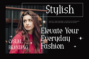 Nedogta - Modern Aesthetic Font, a Serif Font by QR Design Studio (Thumbnail 6 of 13)