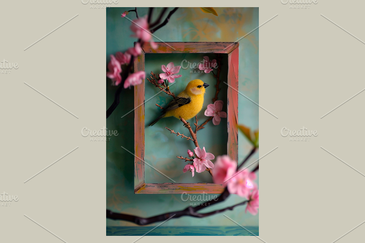 Whispers of Spring — Mini Art Set, a Decorative Illustration by Vika_Softlife (Photo 5 of 12)