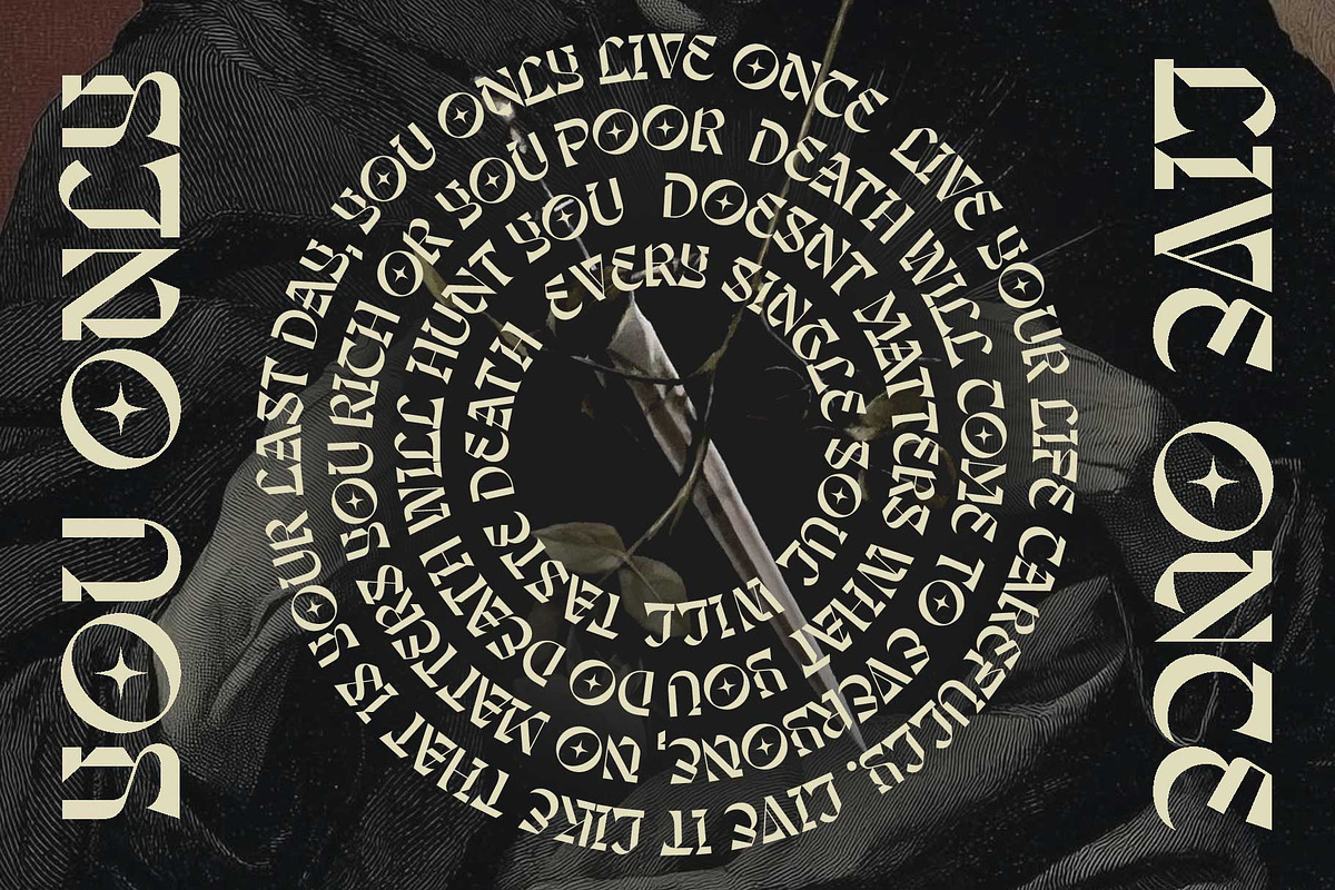 Shingeku – Modern Blackletter, a Blackletter Font by Arterfak Project (Photo 9 of 15)