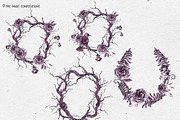 Creepy Halloween Clipart, a Seasonal Illustration by Depiano (Thumbnail 4 of 10)