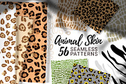 Animal skin | Seamless patterns, a Pattern Graphic by bazarova (Thumbnail 1 of 22)