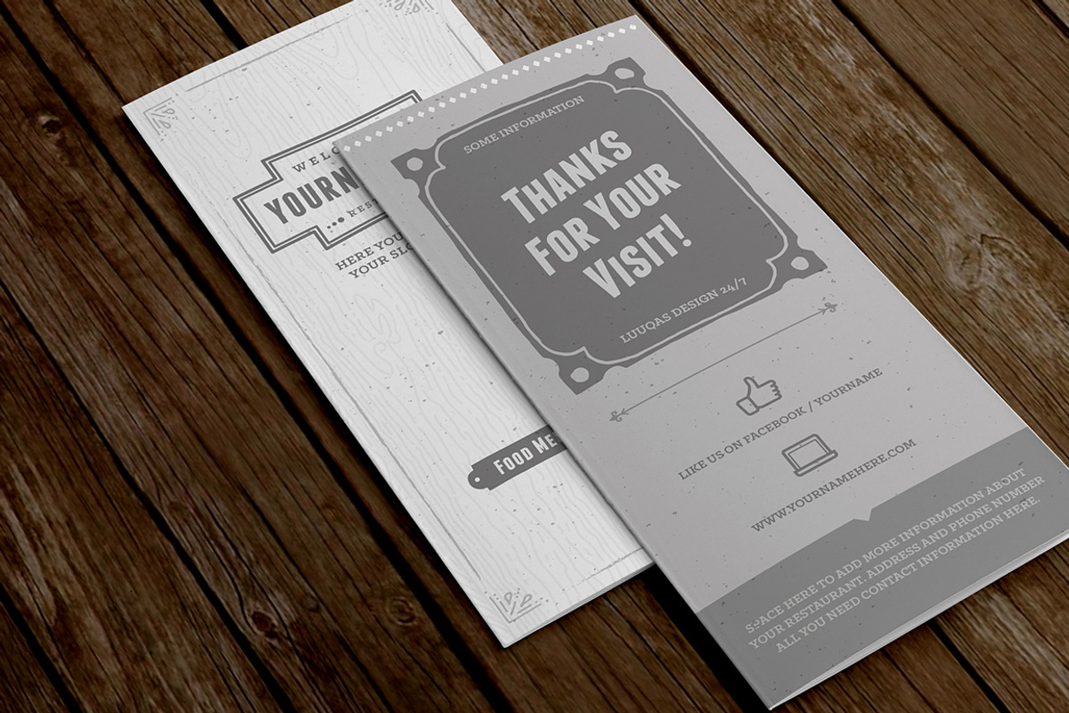 Classy Food Menu 4, a Brochure Template by Luuqas Design (Photo 10 of 10)