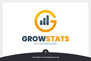 Grow Stats - Letter G Logo Template, a Branding & Logo Template by LOGOMAGINE (Thumbnail 7 of 16)