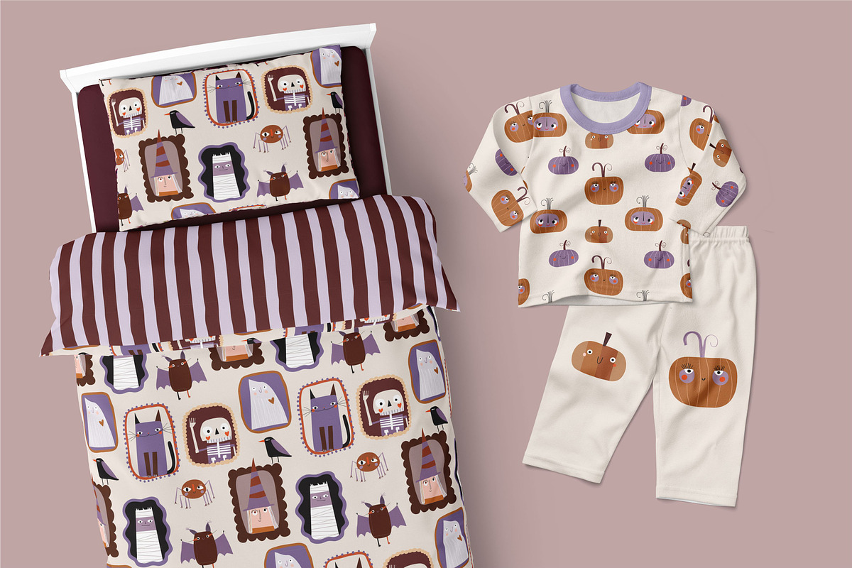 Boo Crew Halloween collection, an Illustration by SurfaceStories (Photo 8 of 9)