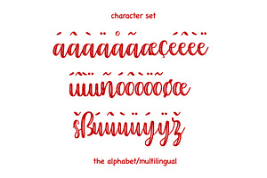 Christmas Peace Font - Script Font