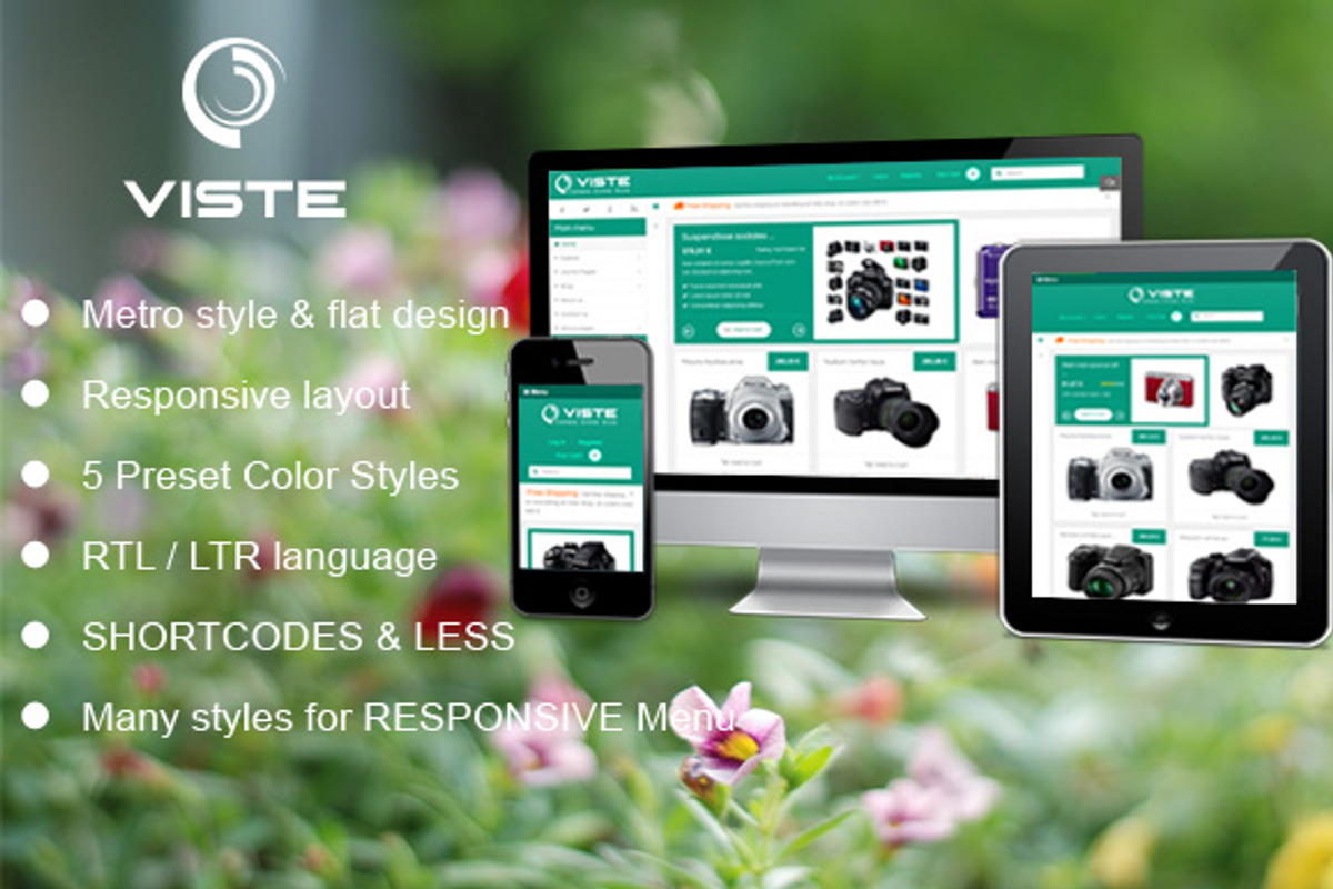 SJ Viste with VirtueMart supported, a Websites & App Template by YouTech (Photo 1 of 5)