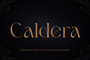 Caldera – Luxury & Elegant Serif, a Serif Font by OWPictures (Thumbnail 1 of 8)